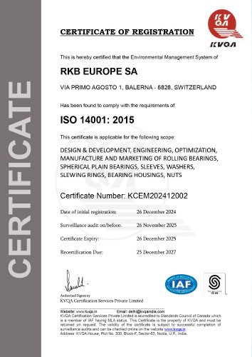 ISO certification 14001