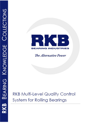 Multi-level quality control system for rolling bearings