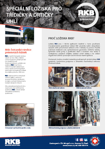 Rolling bearings for coal pulverizer (CZ)