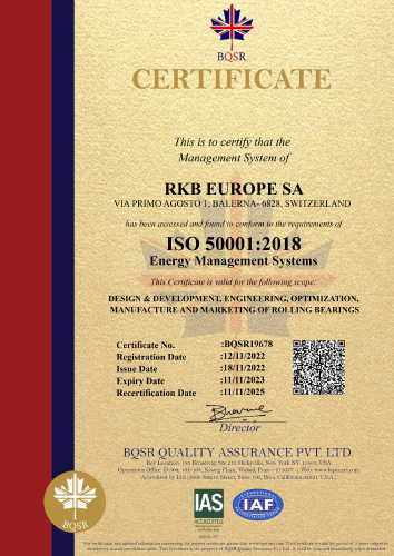 ISO certification 50001