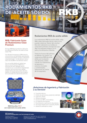 Solid oil bearings (ES)