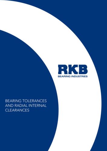 RKB Bearing Tolerances and Radial Internal Clearances